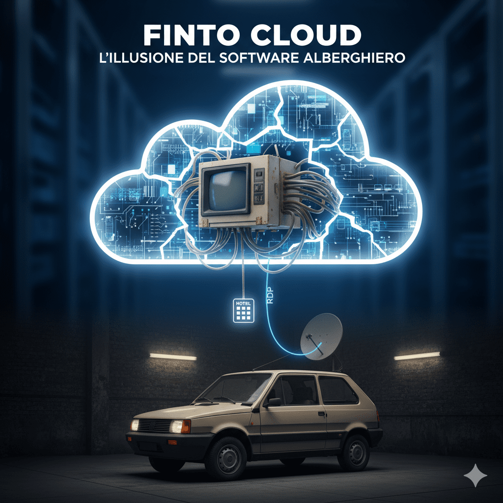 Finto cloud: la più grande illusione del software alberghiero