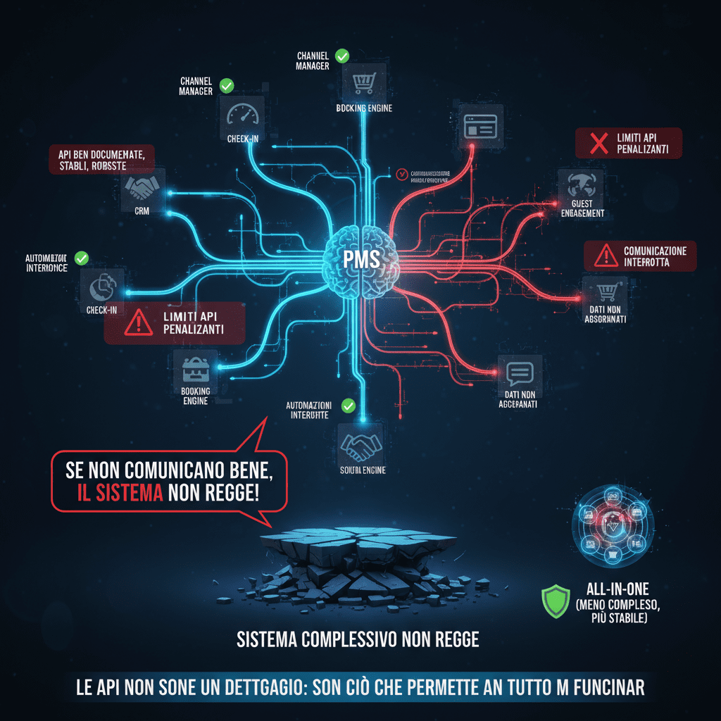 API e PMS: il nodo nascosto dell’integrazione