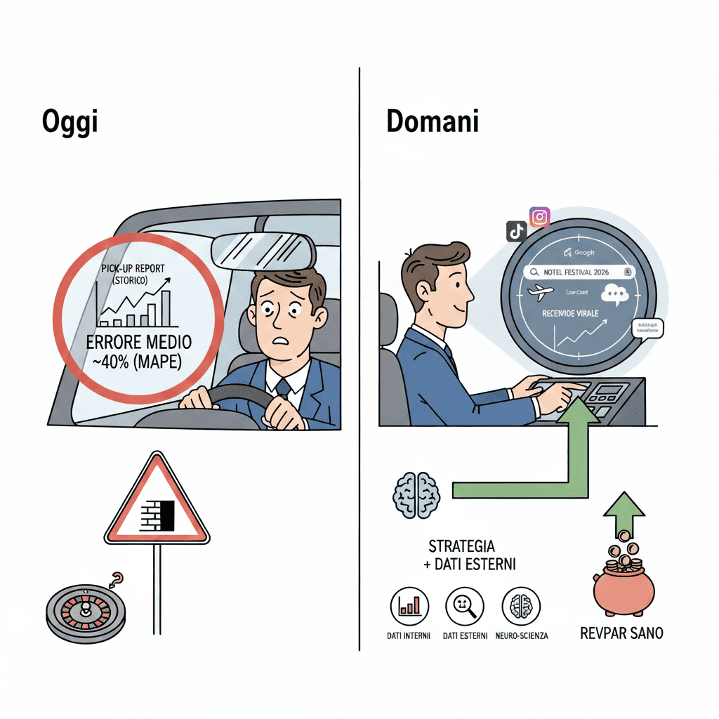 Le previsioni con il report del pickup